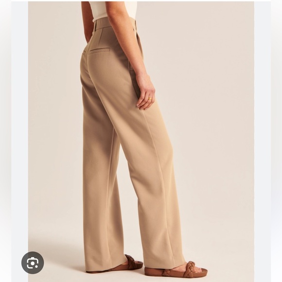 A&F Sloane Tailored Pant in Brown NWT Sz 27Short - Picture 5 of 5